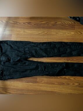 MNML BLACK WAXED DENIM SLIM FIT
